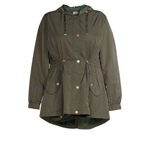 Time and Tru Women's and Plus Lightweight Anorak Jacket